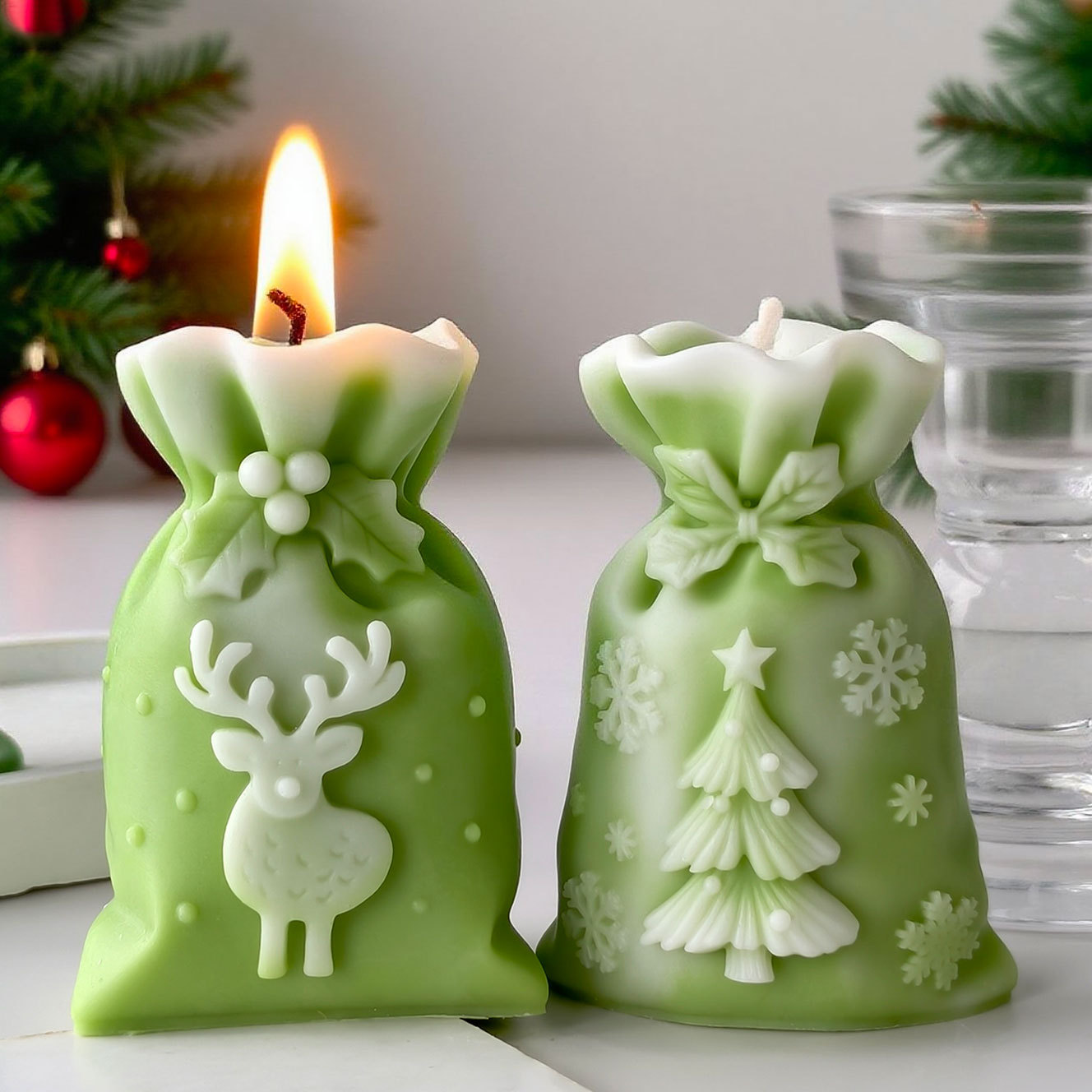 Candle Making Books For Beginners - قالب سيليكون على شكل كيس هدايا