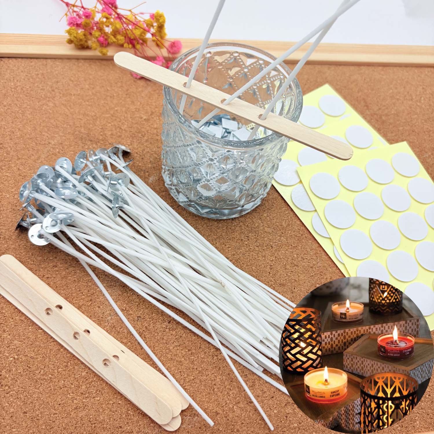 Candle Making Kit - مجموعة واحدة من أدوات صنع الشموع