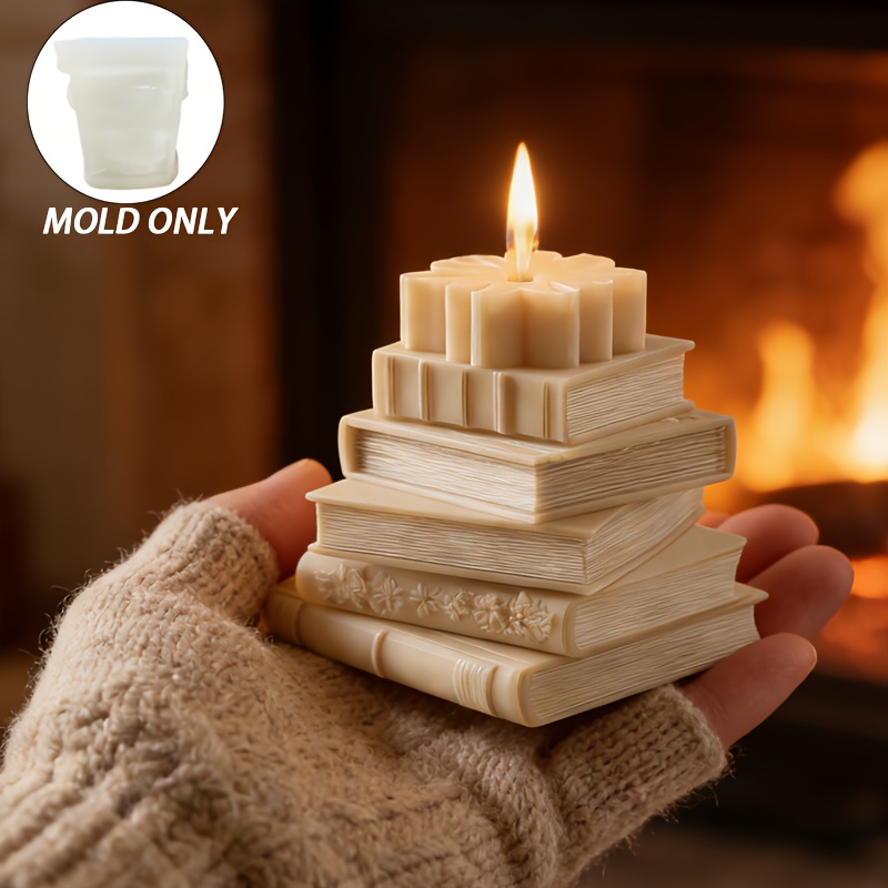 Candle Making Books For Beginners - قوالب متعددة الطبقات بتصميم كتابي؛ إطارات