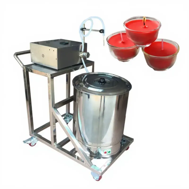 آلة جديدة معتمدة من YWM لصنع و - مراجعة Candle Making Machine وسعره