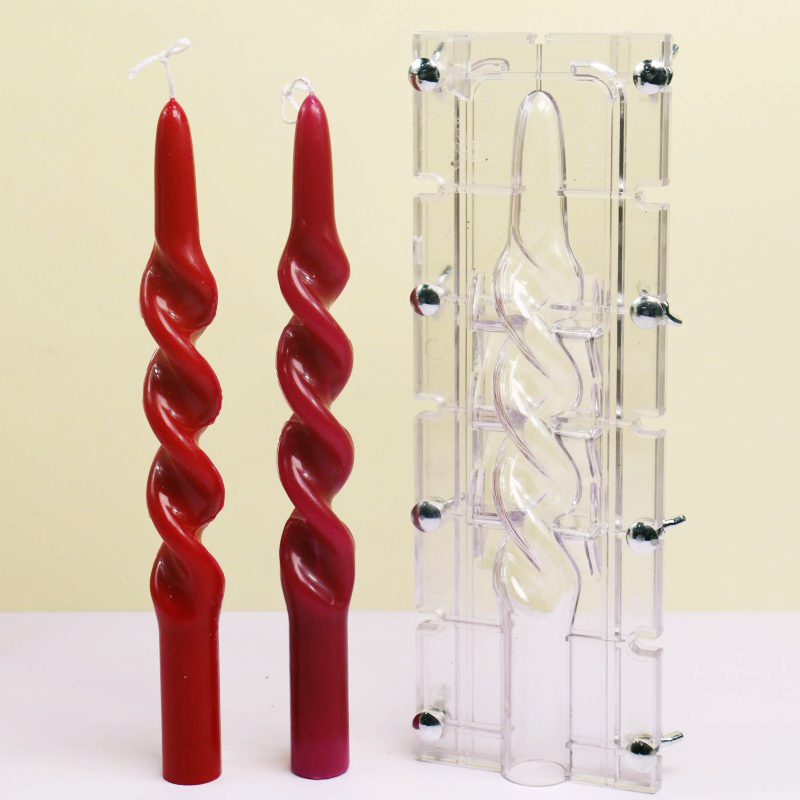 الملتوية شريط العمود الاكريليك - مراجعة Candle Making Kit وسعره