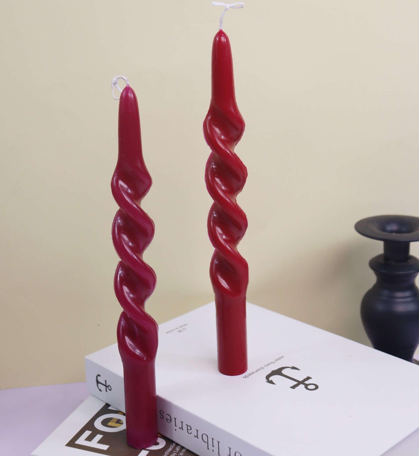 الملتوية شريط العمود الاكريليك - مراجعة Candle Making Kit وسعره