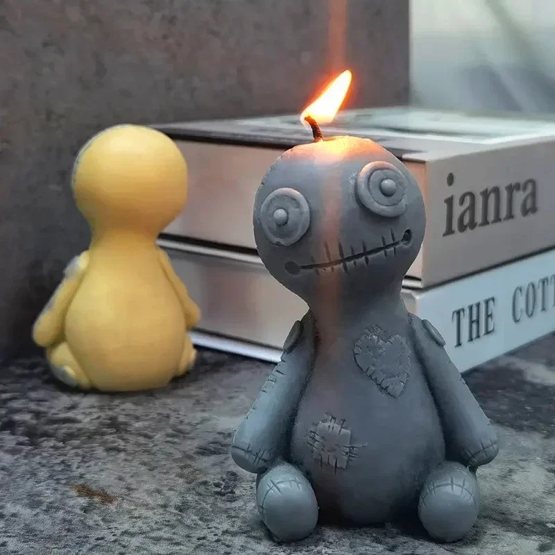 قالب سيليكون على شكل دمية ساحر - مراجعة Candle Making Kit وسعره