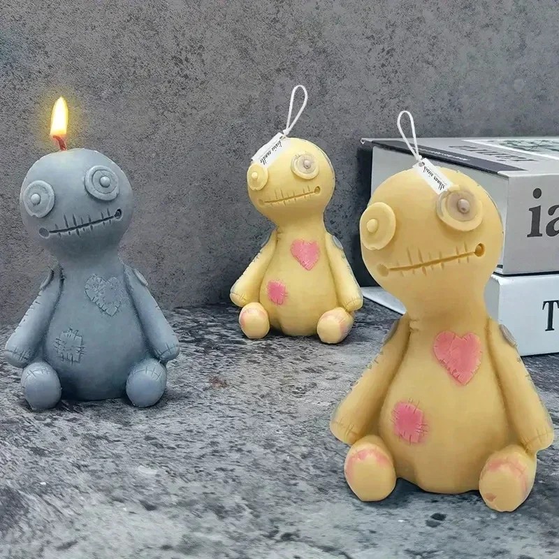 قالب سيليكون على شكل دمية ساحر - مراجعة Candle Making Kit وسعره