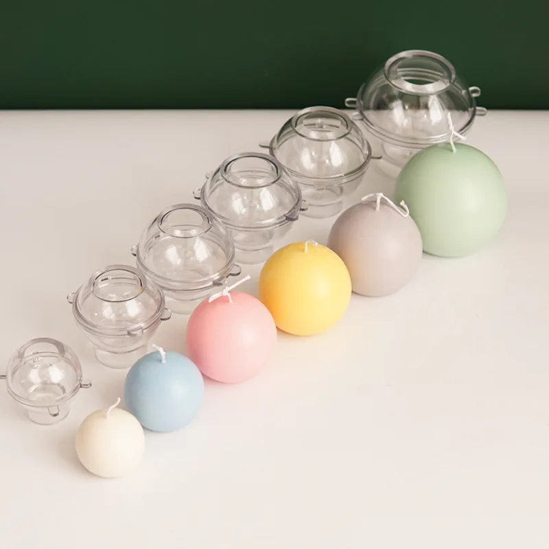 5-8 سنتيمتر شمعة كروية قالب بل - مراجعة Candle Making Kit وسعره