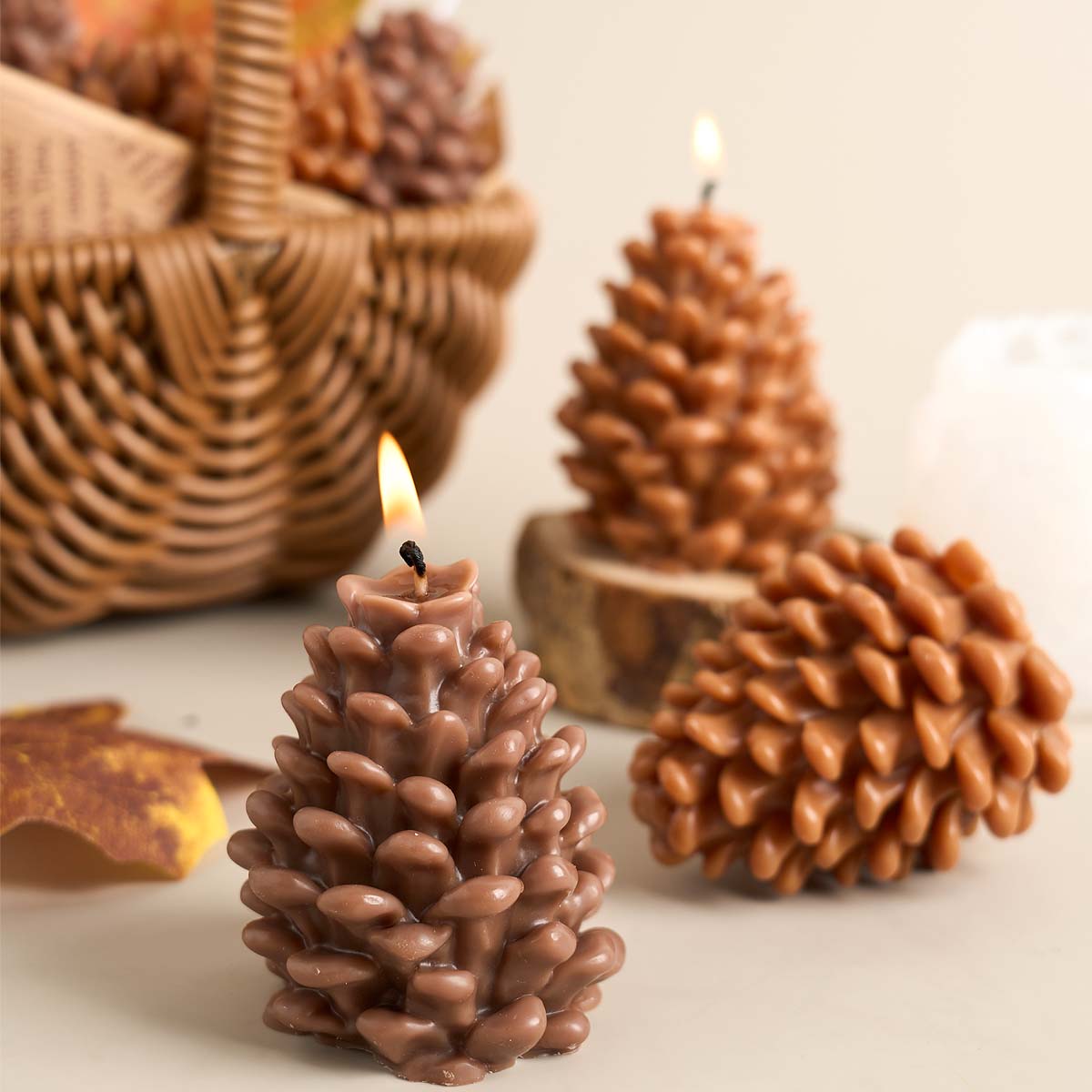 عيد الميلاد زخرفة الصنوبر المخ - مراجعة Candle Making Books For Beginners وسعره