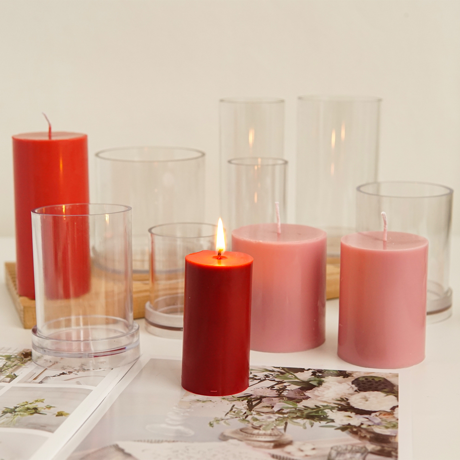 مختلف ثلاثية الأبعاد قالب شمع  - مراجعة Candle Making Kit وسعره