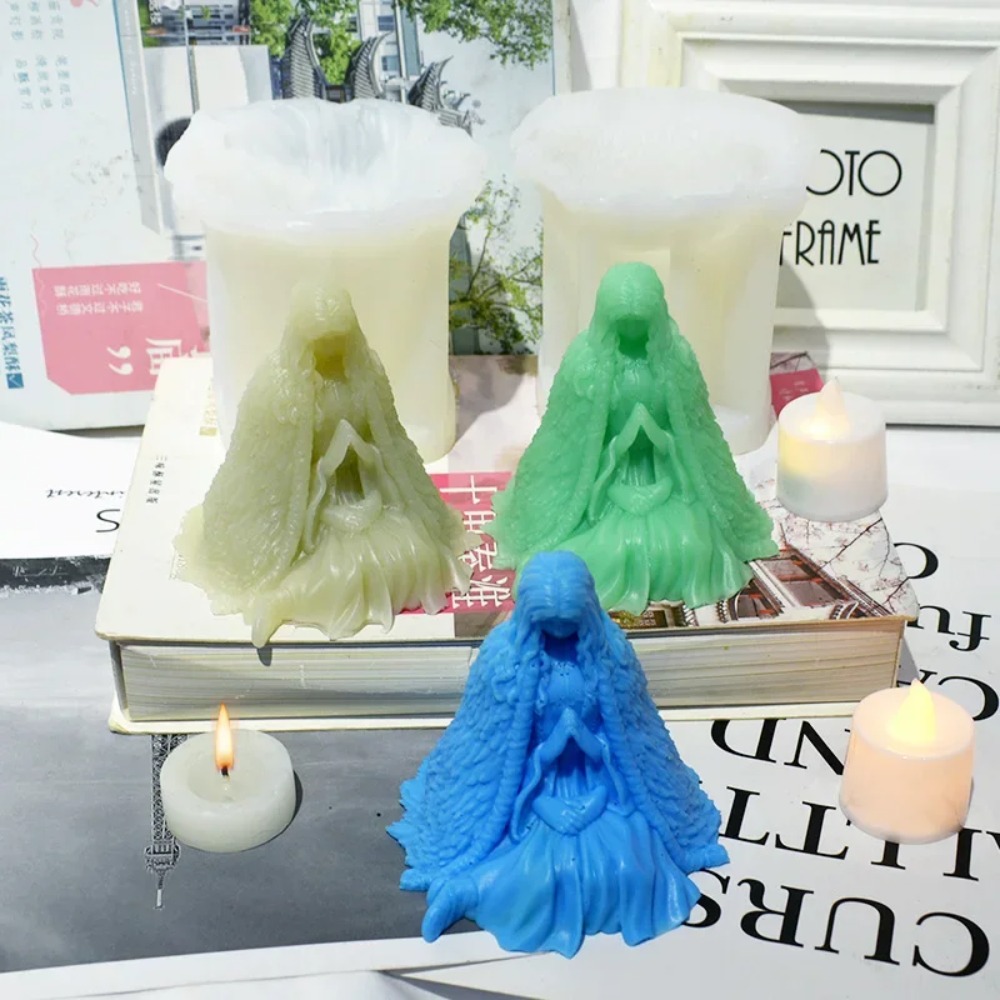 قالب شمع سيليكون على شكل ساحرة - مراجعة Candle Making Kit وسعره